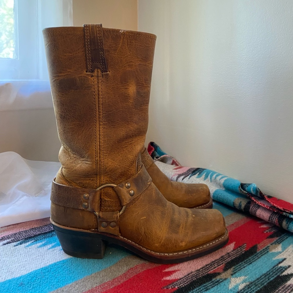 Frye 12R Harness Boots